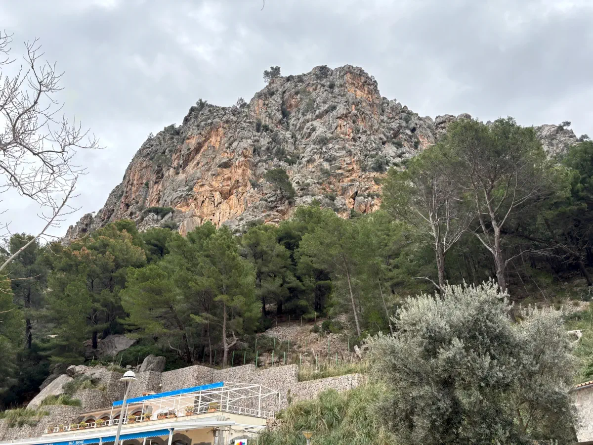 Looking up from Sa Calobra